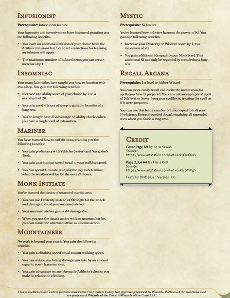 Dnd Feats Homebrew, Homebrew Feats 5e, 5e Homebrew Class Dnd, Dnd Feats, Home Brew Dnd Monster, D&d Monster Stats, Dungeon Master Screen, Ascii Art, Wizard School