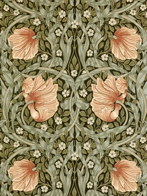 BuyMorris & Co. Pimpernel, Bay Leaf / Manilla, 210388 Online at johnlewis.com Morris Pimpernel Wallpaper, Morris And Co Wallpaper, Pimpernel Wallpaper, William Morris Pimpernel, Fleurs Art Nouveau, Morris And Co, William Morris Wallpaper, Visuell Identitet, William Morris Patterns