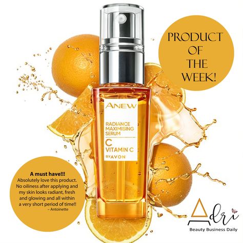 Avon Anew, Brightening Serum, Pale Skin, Beauty Business, Add Ons, Beauty Queens, Clear Skin, Vitamin C, Glowing Skin