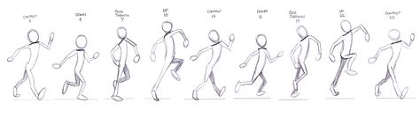 character walk Walk Cycle Reference, Attitude Walk, Walk Cycle Animation, Walking Drawing, Walk Animation, Drawing Walking, Cycle Animation, Milt Kahl, Walk Cycle