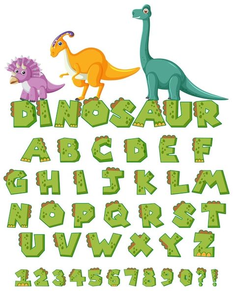 English alphabet az with dinosaur cartoo... | Free Vector #Freepik #freevector #school #education #character #cartoon Dinosaur Alphabet, Dinosaur Cartoon, Baby Dino, Character Cartoon, English Alphabet, School Education, Car Cartoon, Dinosaurs, Cartoon Characters