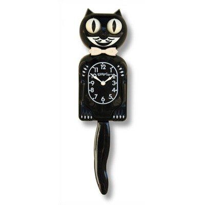 Amazon.com - Small Kit-Cat Clock in Black Kit Kat Clock, Cool Home Office, Kit Cat Clock, Cat Clock, Black Kit, Felix The Cats, Tabletop Clocks, Kit Kat, Tick Tock