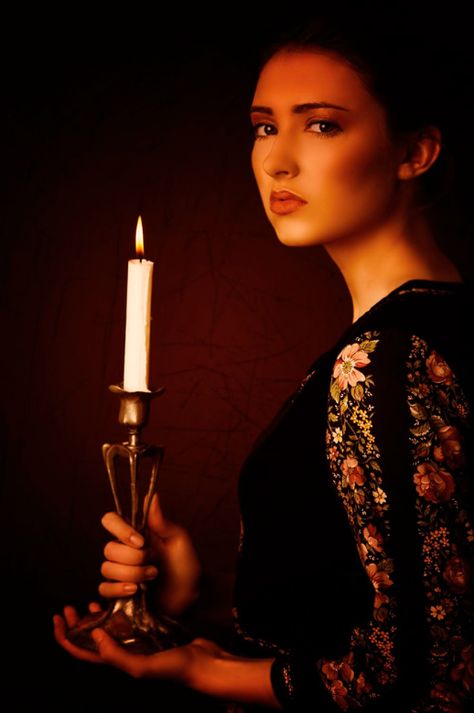 Image: Ricardo Demurez - Woman with a candle #6 Candle Reference, Hand Holding Candle, Holding Candle, Rennaissance Art, Studio Photography Poses, Name Pictures, Hand Holding, Famous Artists, 21st Birthday