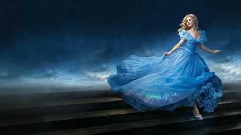 Lily James as "Cinderella" (2015) Disney Princess Adult Costume, Cinderella Live Action, Cinderella Wallpaper, Disney Love Quotes, 2015 Wallpaper, Cinderella Movie, Disney Princess Costumes, Cinderella 2015, Avengers Film