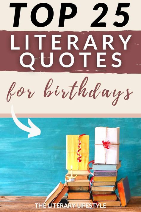 Read the most inspirational birthday quotes by famous authors, writers, and poets to give the best literary wishes for a happy birthday. Birthday Wuotes, 80th Birthday Party Theme, Famous Birthday Quotes, Happy Birthday Book, Book Birthday Parties, Birthday Quotes Inspirational, Best Birthday Quotes, Poet Quotes, Famous Author Quotes