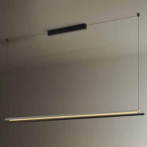 Lámina 165 Suspension - Santa & Cole | Linear Suspension Lights - USA & Canada Certificate Images, Park Cafe, Notes Project, Santa Cole, Linear Suspension, Metal Sheet, Suspension Light, Design Project, Line Drawing