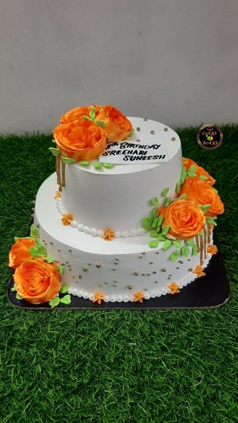 https://youtu.be/pQHatFbF_y8 Butter Icing Cake Designs, Icing Cake Design, Ballerina Birthday Cake, Cake Decorating Flowers, Cube Cake, Animal Birthday Cakes, Chocolate Cake Designs, Cake Style, Chocolate Drip Cake