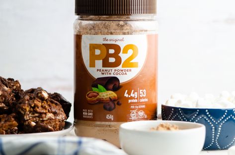 Overnight Oats Pb2, Pb2 Recipes, Peanut Butter Smores, Powdered Peanut Butter, Peanut Curry, Chocolate Overnight Oats, Peanut Powder, Chocolate Waffles, Organic Groceries