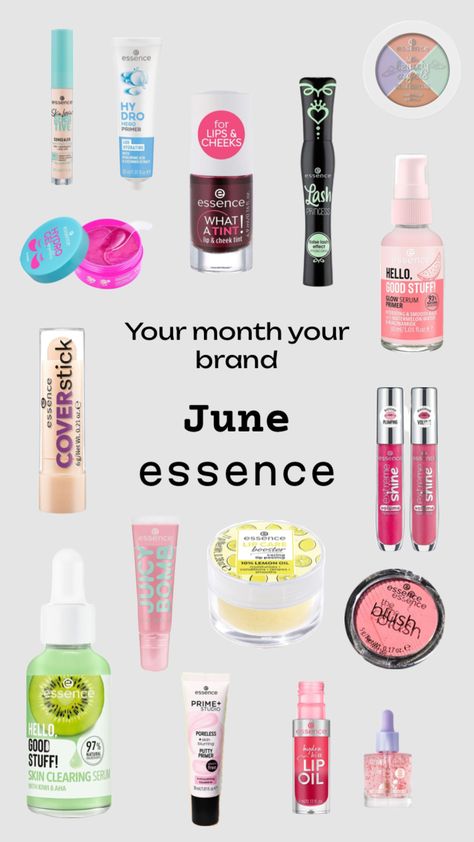 #yourmonthyourbrand #essence Hydrating Essence, Lemon Oil, Lip Tint, Lip Care, Makeup Skin Care, Skin Makeup, Lashes, Serum, Essence