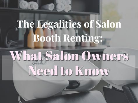 For salon owners and landlords looking to optimize their income, renting out unused booths or suites can seem like the perfect solution. However, venturing into this without a grasp on the legal implications can be like setting up a hair appointment without knowing the stylist - only with much higher stakes of potentially costly and Booth Rent Salon, Salon Booth Rental, Frog Family, Spa Ideas, Beauty Salon Design, Hair Things, Salon Owners, Rental Income, Hair Appointment