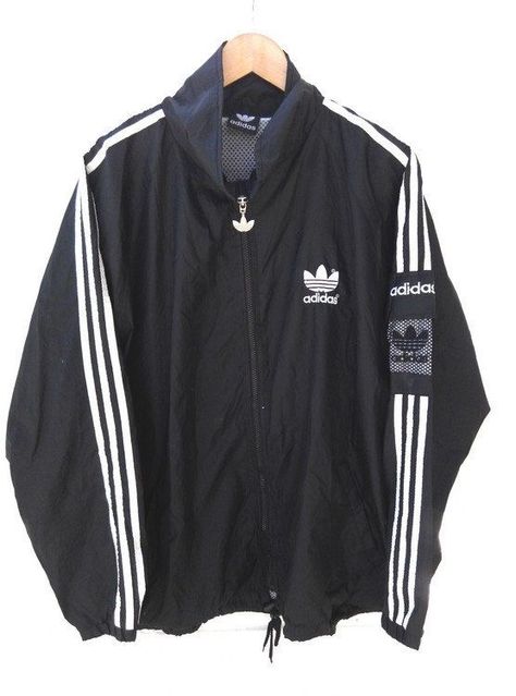 Vaporwave Hoodie, Black And White Adidas, White Windbreaker, Adidas Windbreaker, Hipster Outfits, Adidas Outfit, Hip Hop Streetwear, 90s Style, Streetwear Women