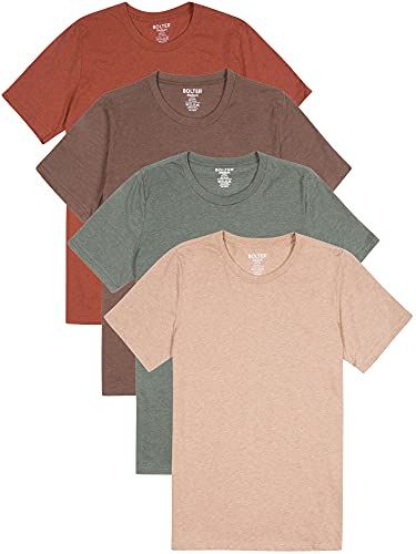 Plain Tee Shirts, Mens Undershirts, Athletic Looks, Crew Neck Tshirt, Plain T Shirt, Solid Color Shirt, Cut Shirts, Earth Tones, Men Short Sleeve