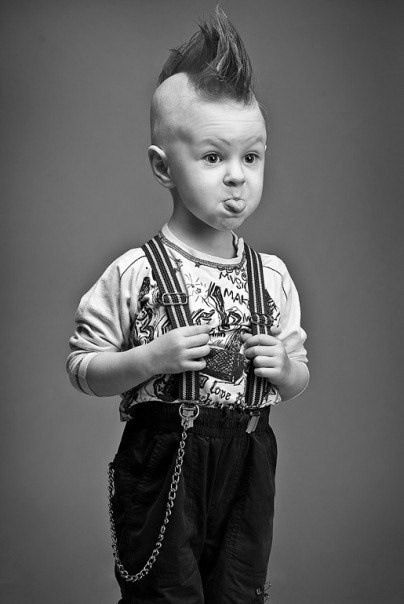 Früh übt sich! Punk Rock Baby, Punk Baby, Look Rock, Rock Baby, Punk Rocker, Psychobilly, George Orwell, Funny Face, Future Kids