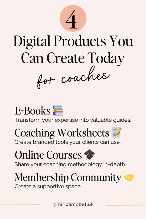 Ever thought about enhancing your coaching business by adding your own digital products? Join us on a creative journey as we unveil the top 4 digital products you can create today for your coaching business. From coaching tools to life coaching worksheets – let's make your mark in the coaching realm! Life Coach Branding, Life Coaching Worksheets, Coaching Worksheets, Marketing Graphics, Life Coaching Tools, Coaching Tools, Graphic Design Tools, Product Ideas, Profitable Business