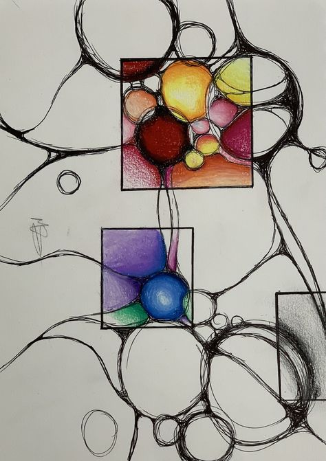 Watercolor Neurographic Art, Neuro Graphic Art, Watercolor Doodles Abstract, Neurographic Painting, Neurographic Art How To, Neurographic Art Ideas, Neurography Art, Neurographics Art, Zen Tangle Patterns