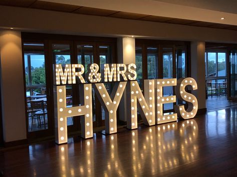 Mr And Mrs Light Up Letters, Large Light Up Letters, Med Gala, Rio Wedding, Chanel Wedding, Mr Mrs Sign, Lets Get Married, Wedding Letters, Light Up Letters