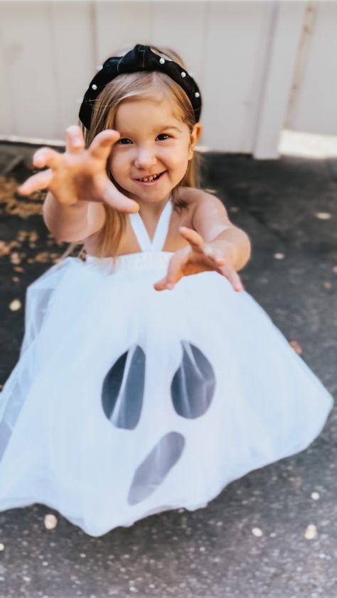 Ghost Tutu Costume, Toddler Ghost Costume, Toddler Costumes Girl, White Tutu, Ghost Costume, Costumes For Teens, Diy Costume, Diy Toddler, Coffee Cream