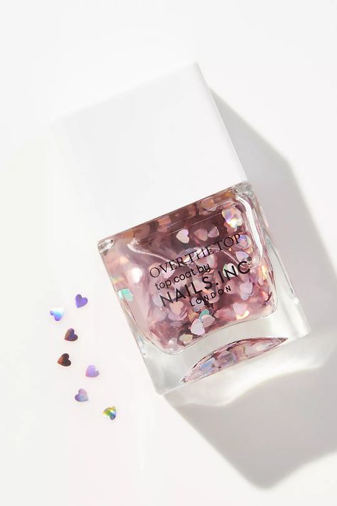 Nails.INC Romancing in Regents Park Heart Topper Nail Polish | Anthropologie Anthropologie Gifts, Manicure Essentials, Cuticle Cream, Heart Confetti, Regents Park, Manicure Kit, Heart Crafts, Nails Inc, Heart Nails