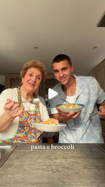 Giuseppe Federici on Instagram: "our most recreated recipe ever 🥦 - topped with fresh toasted breadcrumbs & pepe’s parm! ALSO ME AND NONNA ARE COOKING ON LIVE TV AGAIN NEXT THURSDAY (27th) ON @bbcmorninglive 😬😬  Find this and over 80 comforting Italian recipes in our cookbook ‘Cooking with Nonna’ via the link in my bio! Sadly the book is only available to order in the UK at the moment but I’m doing my best to get it available in other countries ASAP 💙  Love Sepps & Nonna x  #cookingwithnonna #nonnamarianna #pastabroccoli" Cooking With Nonna, Also Me, Italian Favorites, Fav Food, Broccoli Pasta, Doing My Best, On Live, Comfort Foods, Bread Crumbs