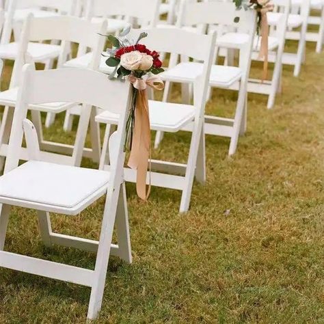 3142.76US $ 30% OFF|100pcs)High Quality Garden Lightweight Wedding Event Plastic White Chairs Resin Outdoor Folding Chair| |   - AliExpress White Garden Chairs Wedding, Garden Chairs Wedding, White Chairs Wedding, White Garden Chairs, Chairs Wedding, White Chairs, Outdoor Folding Chairs, Blue Themed Wedding, Church Ceremony