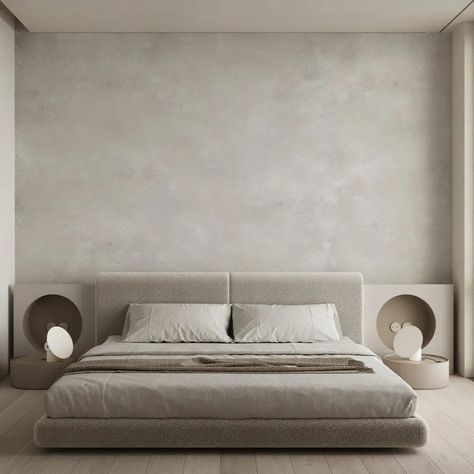 10 Textured Accent Wall Ideas for the Modern Home [2024] Textured Accent Wall, Concrete Bedroom, Beautiful Bed Designs, Stucco Texture, Concrete Wall Texture, Accent Wall Ideas, Plaster Texture, Concrete Wallpaper, Washing Walls