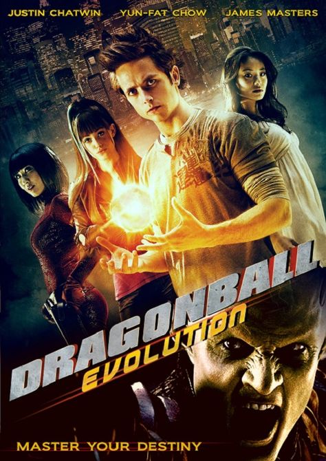 Dragonball : Evolution (2009) Action Anime Movies, Best Action Anime, Justin Chatwin, Dragonball Evolution, Jamie Chung, Sports Movie, Worst Movies, Adventure Movies, Mark Hamill