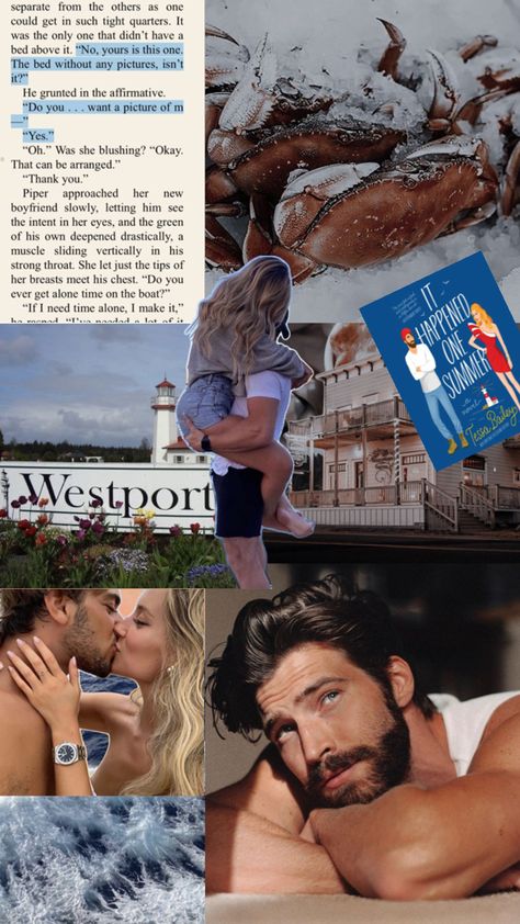 Chase Me Tessa Bailey, Spring Tide Book Aesthetic, It Happened One Summer Fanart, Secretly Yours Tessa Bailey, Summer Fanart, Books Edits, Book Guys, It Happened One Summer, Cute Bookshelves