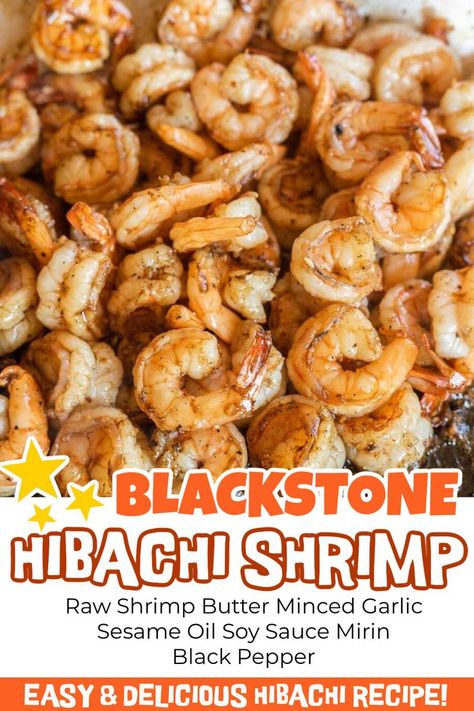 Blackstone Shrimp Fajitas, Easy Blackstone Griddle Recipes Healthy, Hibachi Shrimp On Blackstone, Blackstone Hibachi Shrimp, Blackstone Spaghetti, Recipe For Blackstone Griddle, Black Stone Shrimp, Grill On A Dime Blackstone, Shrimp On The Blackstone Grill