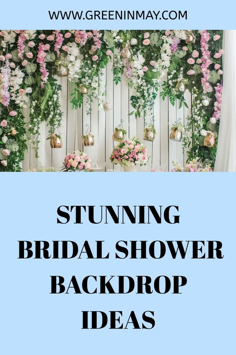 One of the essential elements of a bridal shower is the backdrop. We’ve compiled a list of various bridal shower backdrops that are easy to install, durable, and complement different themes. Shower Backdrop Ideas Bridal, Bridal Shower Backdrop Ideas Backgrounds, Easy Diy Bridal Shower Backdrop, Bridal Shower Photo Booth Ideas, Backdrops For Bridal Shower Backgrounds, Bridal Shower Photo Op Ideas, Bridal Shower Tea Party Backdrop, Backdrop For Bridal Shower Pictures, Bridal Shower Backdrop Without Balloons