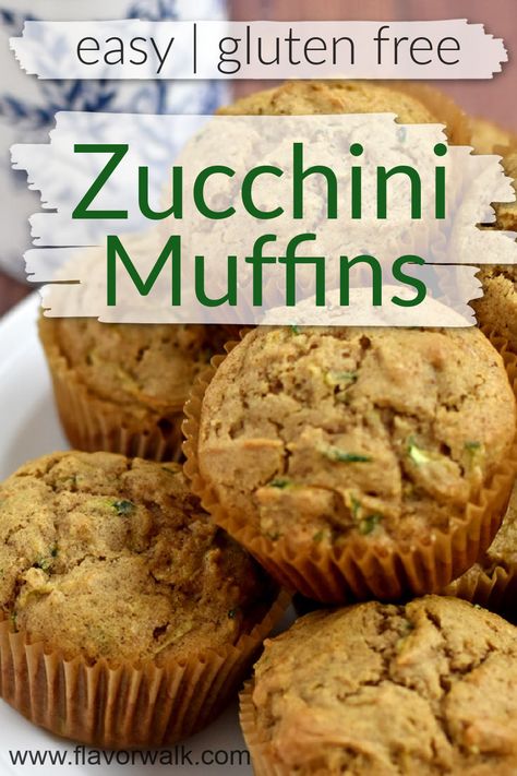 Gluten Free Dairy Free Zucchini Muffins, Zucchini Muffins Healthy Gluten Free, Gluten Free Zucchini Bread Muffins, Gluten Free Zucchini Muffins Recipes, Gluten Free Zucchini Cookies, Gf Zucchini Muffins, Gluten Free Muffins Recipes, Gluten Free Muffins Easy, Zucchini Muffins Gluten Free