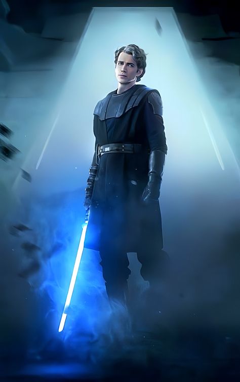 Anakin Ahsoka Obi Wan, Anakin Clone Wars, Anakin Skywalker Clone Wars, Clone Wars Wallpaper, Anakin Skywalker Lightsaber, Wallpaper Tablet, Anakin Vader, Star Wars Background, Star Wars Anakin