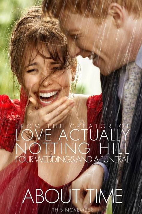 About Time (Nov.2013) About Time 2013, New Year Movie, Film Romance, Travel Movies, Movie Plot, Movies Worth Watching, Great Movies To Watch, Romantic Comedy Movies, The Killers