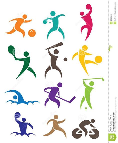 Sports Day Banner, Sports Day Decoration, Sports Day Poster, Olympics Decorations, Olympic Crafts, Sport Illustration, Sport Icon, Sports Graphic Design, Salou