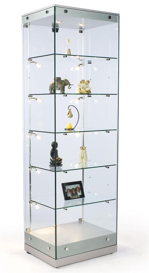 Glass Curio Cabinets, Glass Closet, Glass Cabinets, Glass Display Case, Closet Drawers, Glass Cabinets Display, Display Cabinets, Glass Display, Shelving Systems