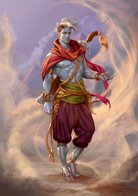 Air Genasi, Pathfinder Character, Dnd Races, Fantasy Races, Dungeons And Dragons Characters, Dnd Art, Fantasy Male, Dungeons And Dragons Homebrew, Fantasy Rpg