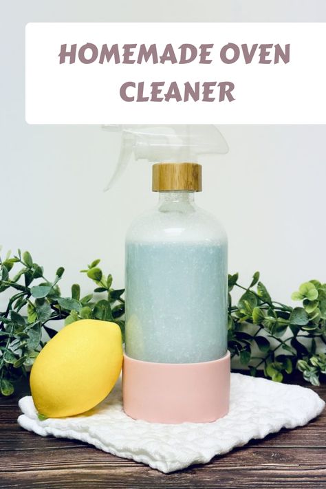 Easy DIY on how to make oven cleaner. Home Made Oven Cleaner Recipe, Oven Rack Cleaner, Thrifty Apartment, Garbage Disposal Cleaning Diy, Cleaning The Oven, Oven Cleaner Diy, Homemade Grout Cleaner, Diy Homesteading, Thrifting Ideas