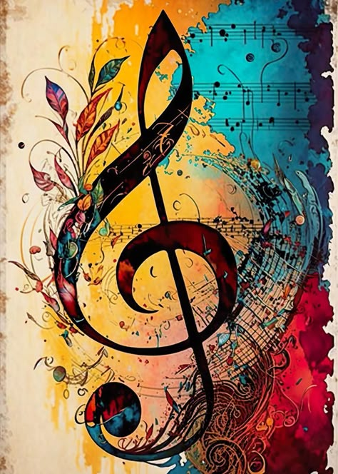 Beautiful 'Musical Staff notes' Poster Print by PrintYourDigitals ✓ Printed on Metal ✓ Easy Magnet Mounting ✓ Worldwide Shipping. Buy online at DISPLATE. Music Notes Art, New Retro Wave, Notes Art, Music Painting, Music Artwork, Music Images, Musical Art, Musical Note, Musical Notes