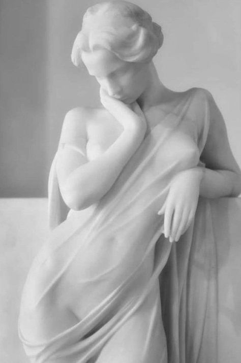 Meditation’ by Luigi Secchi, detail, 1910. Classic Sculpture, Greek Statues, Greek Sculpture, Marble Statues, Marble Sculpture, Figurative Sculpture, Classical Art, Sculptures & Statues, Art Sculpture