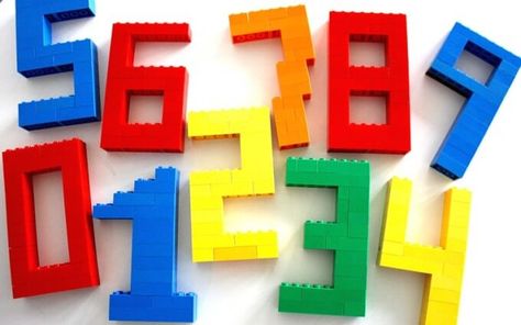 Lego Numbers, Lego 3d, Make Math Fun, Lego Themed Party, Toddler Lessons, Lego Inspiration, Math Activities For Kids, Lego Christmas, Free Lego