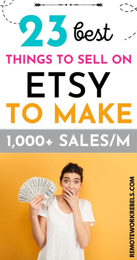 23 best things to sell on Etsy to make $1,000+ sales a month. Learn how to start an Etsy shop and what products to sell for maximum success. Beginners guide to start an Etsy business and make side hustle cash from home. Click to read about the best what to sell on Etsy ideas for beginners. Facebook Payment, What To Sell On Etsy, Things To Sell On Etsy, Making Money On Etsy, Etsy Hacks, Start An Etsy Shop, Etsy Store Ideas, Starting An Etsy Business, Virtual Assistant Jobs