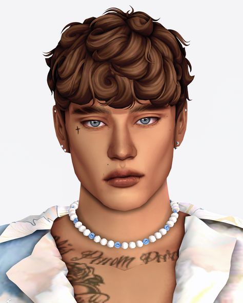 Bryce - sim download | Patreon Mods Sims 4, Sims 4 Men Clothing, Sims 4 Hair Male, Sims 4 Tattoos, Sims 4 Tsr, Mod Hair, Sims 4 Cas Mods, The Sims 4 Skin, Pelo Sims