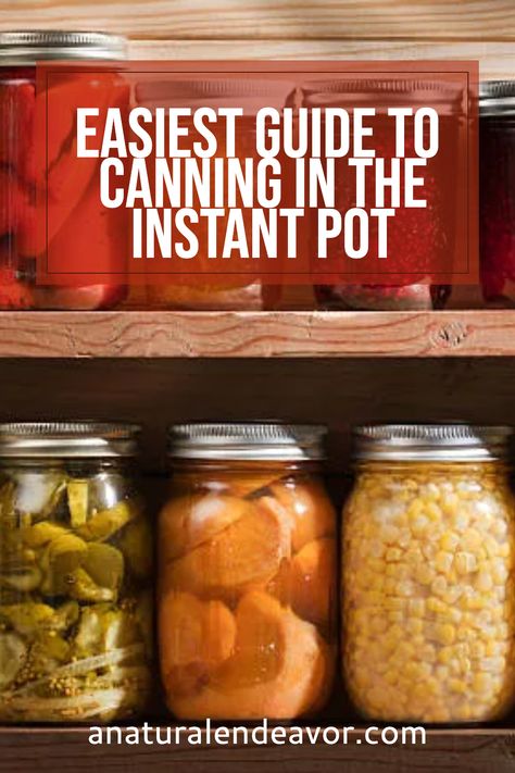 Pressure Canning Instant Pot, Canning Using Instant Pot, Canning With An Instant Pot, Pressure Canning In An Instant Pot, How To Can In An Instant Pot, Instant Pot Canning How To, Canning Green Beans In Instant Pot, Instant Pot Jelly Recipes, Instant Pot Canning Recipes