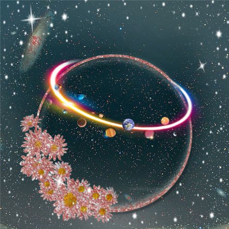 Flower Profile Picture Aesthetic, Space Profile Picture, Real Wallpaper, Beauty Of Space, Instagram Spaces, Space Flowers, Wallpaper Profile, Space Fashion, Aesthetic Space