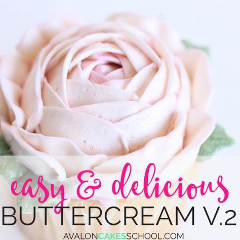 easy-and-delicious-buttercream-for-flowers-piping-real-butter-yummy-good-how-to Buttercream Recipe For Piping, Cake Dekoration, Buttercream Flowers Cupcakes, Stunning Cakes, Best Buttercream, Icing Recipes, Piping Flowers, Buttercream Flower, Hazelnut Cake