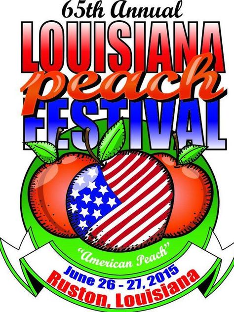 Louisiana Cornbread, Louisiana Festivals, Peach Festival, Festival Art, Festival Posters, Peaches, Cornbread, Louisiana, Cork