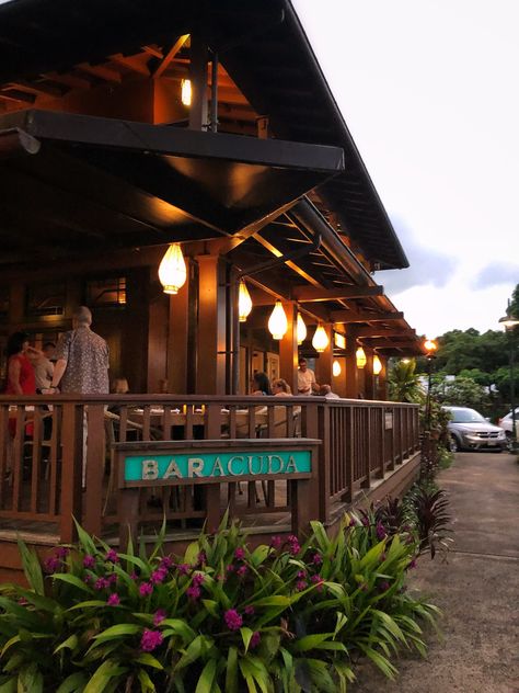 Bar Acuda Hanalei Best Restaurant Kauai Hanalei Kauai, Kauai Hotels, Things To Do In Kauai, Kilauea Lighthouse, Maui Hotels, Kauai Vacation, Hawaii Things To Do, Big Farm, Hanalei Bay