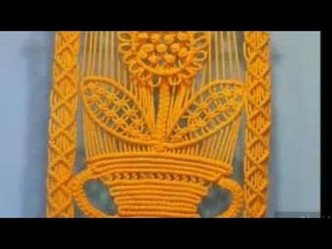 Macrame Sunflower Tutorial, Macrame Sunflower, Jute Macrame, Flower Projects, Macrame Flower, Macrame Wall Hanging Tutorial, Macrame Plant Hanger Patterns, Wall Hanging Designs, Macrame Knots Pattern