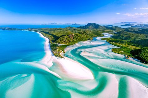 Whitehaven Beach, Hamilton Island, Australian Beach, Airlie Beach, Nature Architecture, Beautiful Water, Beach Australia, Destination Voyage, Travel Australia