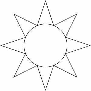 Best Photos of Sun Templates To Cut Out - Sun Templates Printable ... - ClipArt Best - ClipArt Best Easy Sun Drawing, Sun Sketch, Sun Outline, Printable Sun, Sun Template, Sun Coloring Pages, Star Outline, Easy Coloring, Sun Face