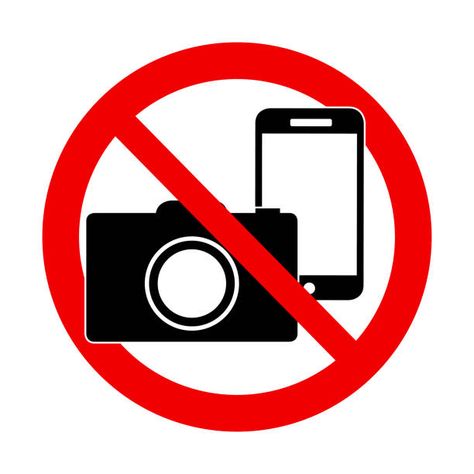 5,031 Photography Prohibited Illustrations & Clip Art - iStock No Phone Sign, White Background Photography, Camera Wallpaper, Gold Wallpaper Background, No Phone, Phone Photo, Entry Signs, Flat Icons Set, Graph Design